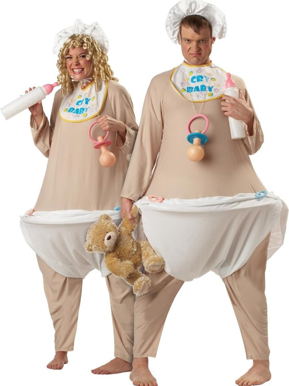 Unisex Adult Cry Baby Bodysuit - Fun Costume for Parties & Halloween Events